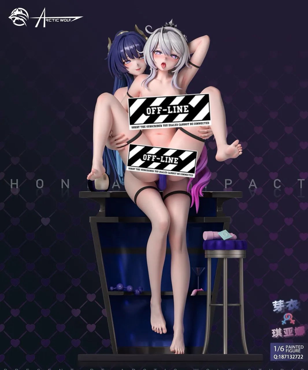 ffe23882533d1b35 【Pre order】Arctic Wolf Studio 1/6 Honkai Impact Kiana Kaslana & Raiden Mei - Image 1
