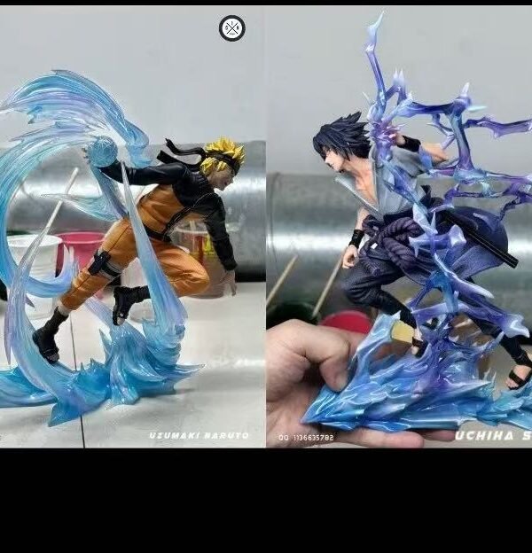 【Pre order】Gin-Studios Naruto Uzumaki Naruto&Uchiha Sasuke Resin Statue