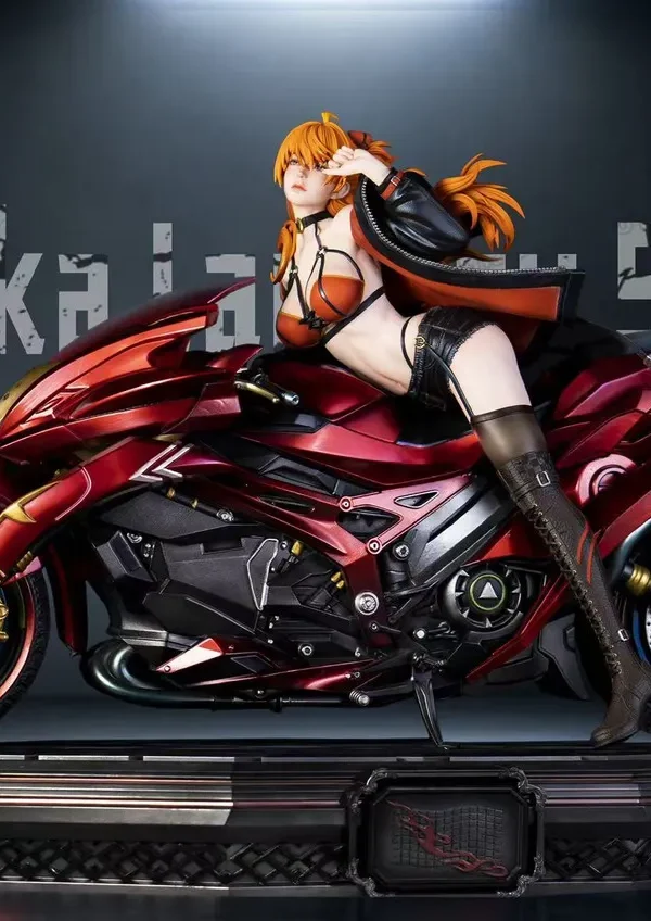 【Pre order】Aetheria Studio 1/6 & 1/4 Neon Genesis Evangelion Asuka Motorcycle Girl