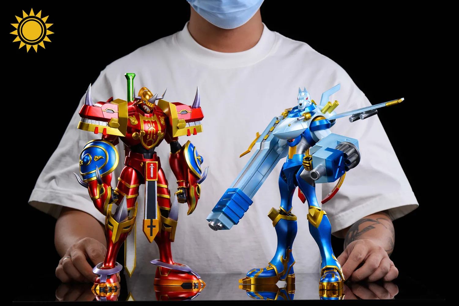 0154dd9794ee1087 【Pre order】Sun Toys Studio - Digimon EmperorGreymon & MagnaGarurumon - Image 1