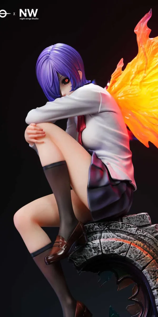 【Pre order】HERA Studio × Night Wing Studio 1/6&1/4 Tokyo Ghoul Touka Kirishima with LED Resin Statue
