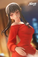 【Pre order】Nora Studio 1/4 Spy x Family Yor Forger Red Sweater Resin Figure - Image 6