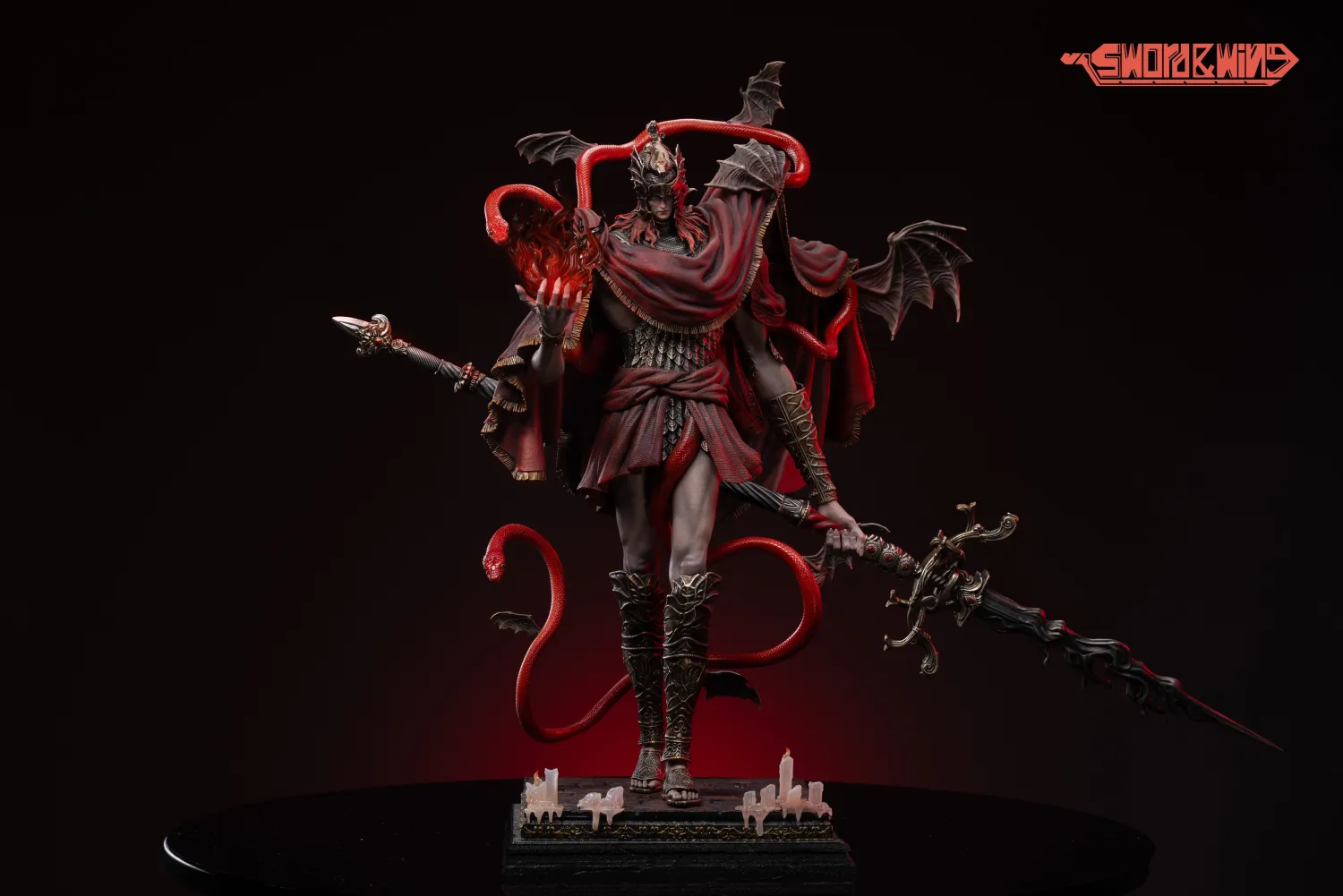 040bf7b0811cb973 【Pre order】Sword Studio x Wing Studio - Elden Ring Messmer with LED - Image 1