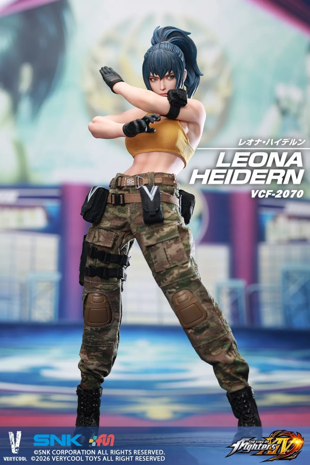 0aca04be9343aa2c 【Pre order】VERYCOOL 1/6 King of Fighters XIV SNK Leona Heidern Action Figures VCF-2070 (Copyright) - Image 1