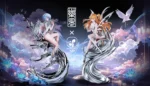 【Pre order】LeJian x Mengyaxiang Studio 1/6 Neon Genesis Evangelion Asuka Langley Soryu & Ayanami Rei - Image 3