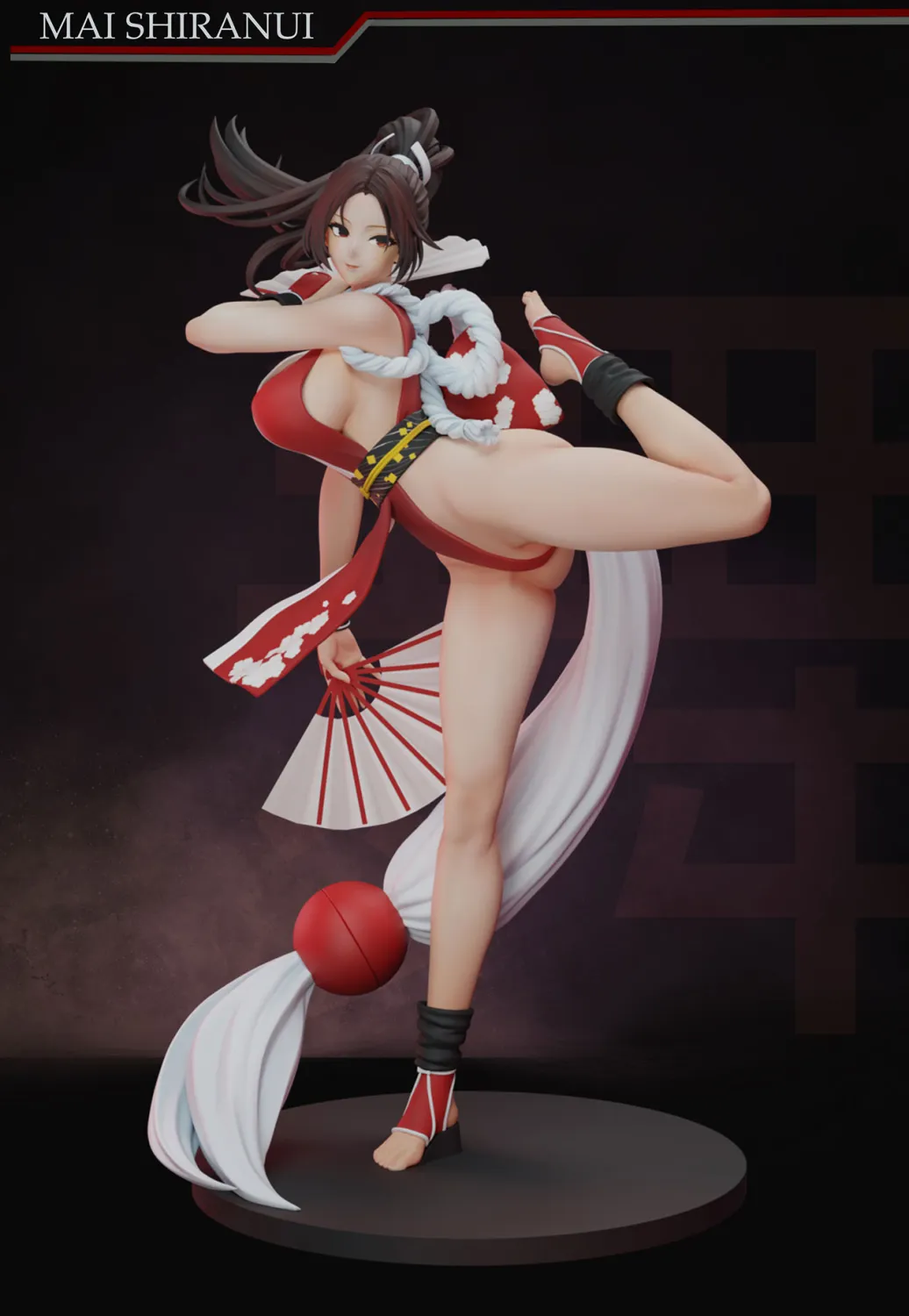0ea39f92faa1b2e0 【In Stock】TG Studio 1/6 & 1/4 The King of Fighters Mai Shiranui - Image 1