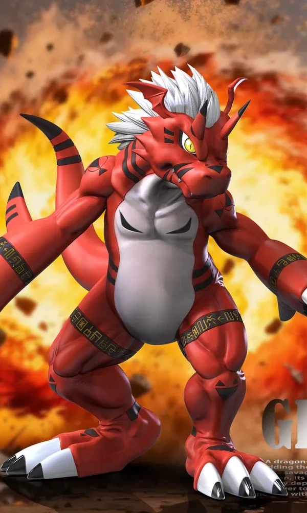 【Pre order】AN Studio - Digimon Growmon