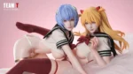 【Pre order】TEAM-T Studio 1/4 Neon Genesis Evangelion Asuka Langley Soryu & Ayanami Rei - Image 4