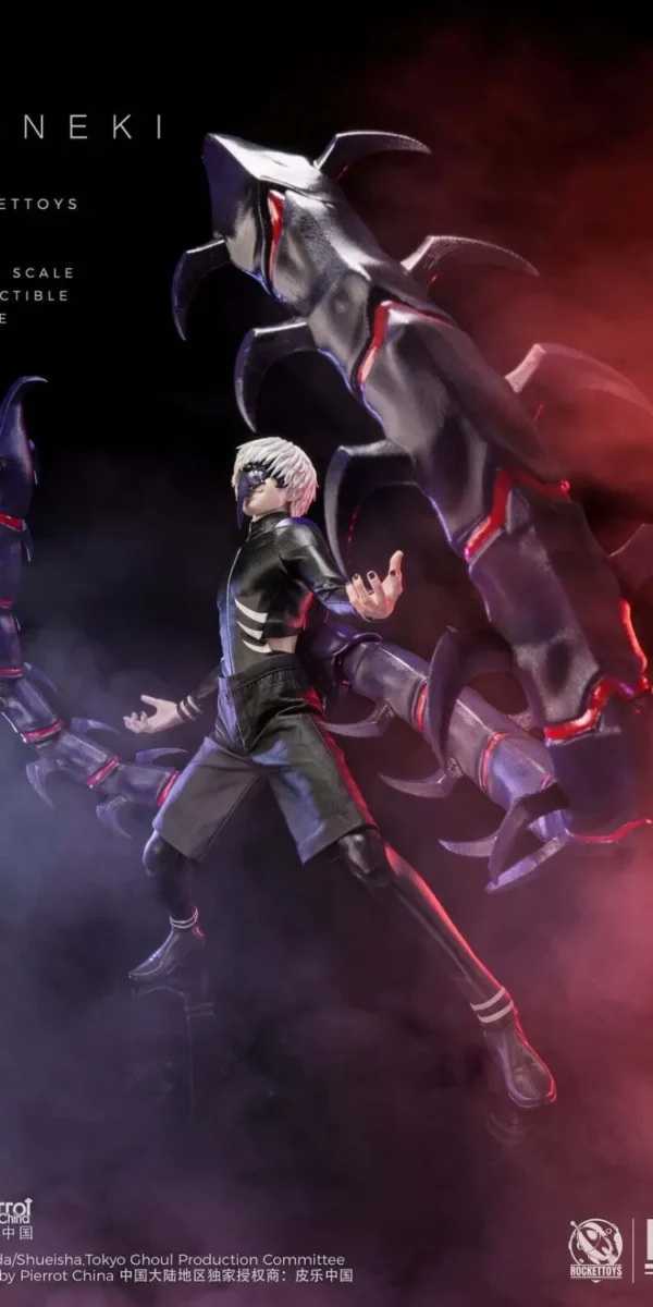 【Pre order】Rocket Toys 1/6 Collectible Figure -Kaneki Ken Battle Suit Ver.X Awakening Ver.ROC-024 ROC-025(Tokyo Ghoul)Copyright