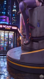 【Pre order】Girl's House GK Studio - Cyberpunk: Edgerunners Lucyna Kushinada - Image 6