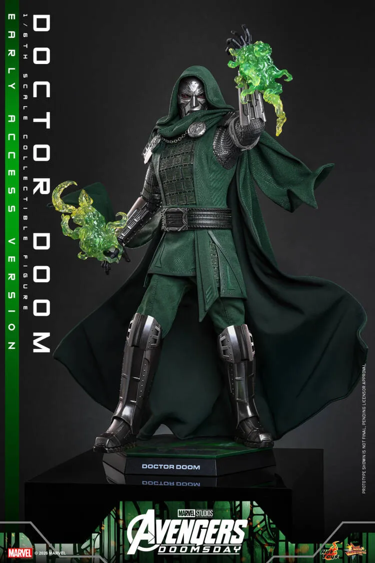 3840137a0452c2a0 【Pre order】Hot Toys Studio 1/6 Avengers: Doomsday Doctor Doom Collectible Figure MMS906 MMS907 (Licensed) - Image 1