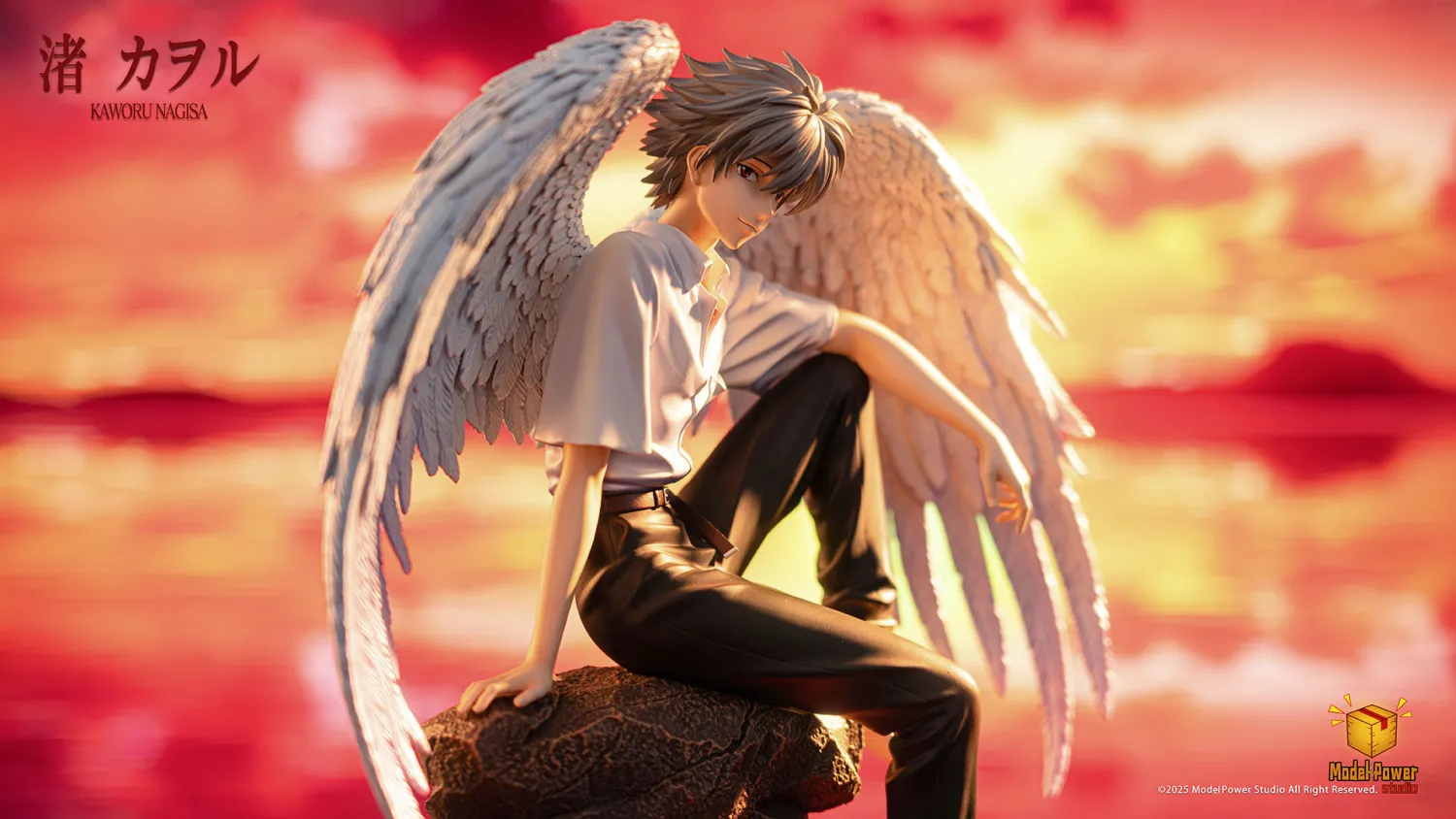 3d4df1c57d0ad6d7 【Pre order】Model Power Studio 1/6 EVA Nagisa Kaworu - Image 1
