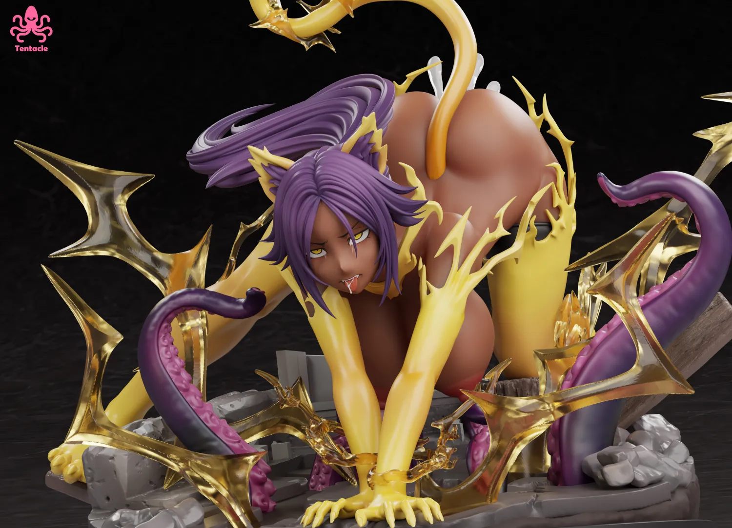 3d6cf49aa267db8a 【Pre order】Tentacle Studio 1/6 Shihouin Yoruichi - Image 1