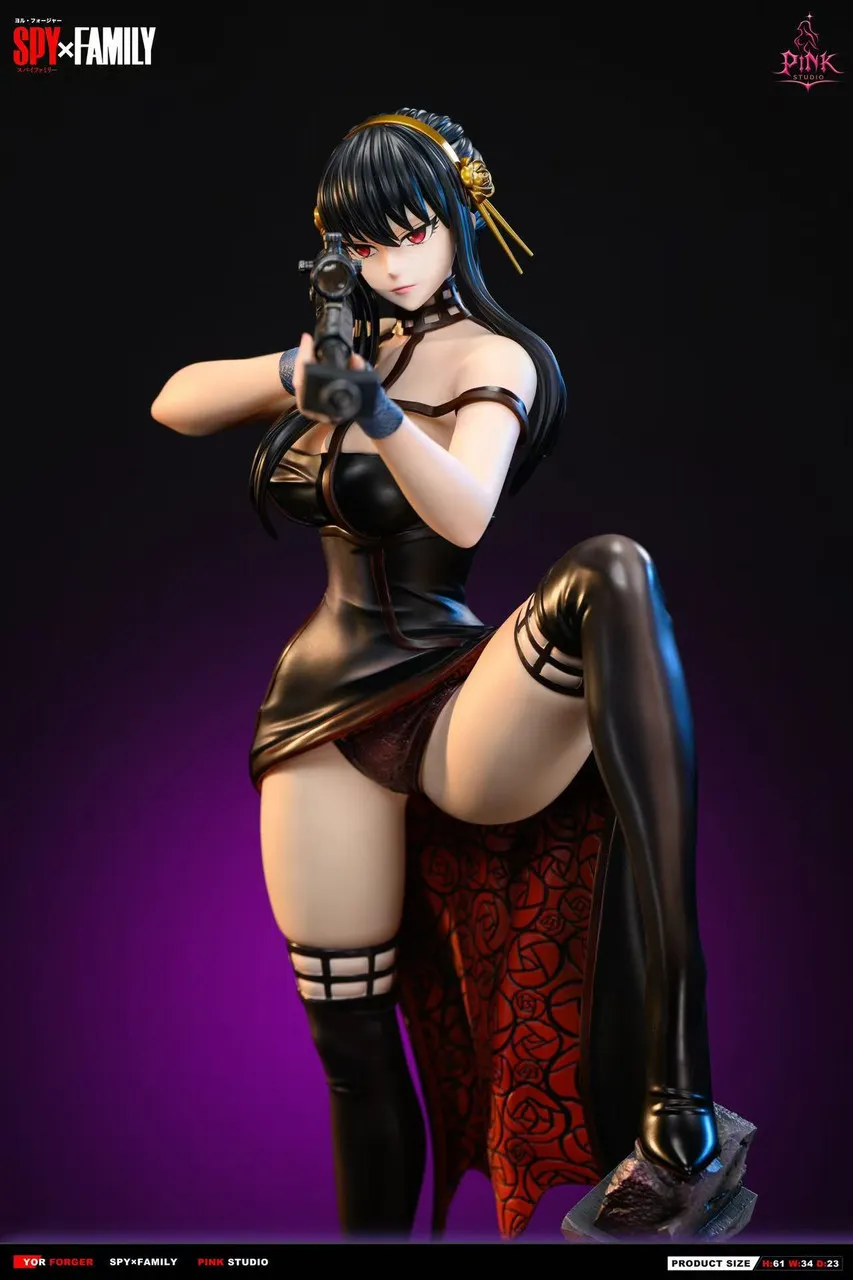 3d7b9ef7abcc55cb 【Pre order】Pink Studio 1/4 Spy x Family Sniper Yor Forger - Image 1