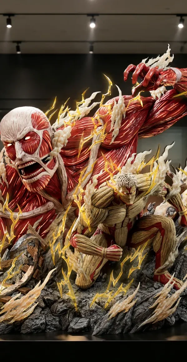 【Pre order】JiangXing Studio - Attack on Titan Colossal Titan & Armored Titan