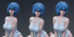 【Pre order】WAWA Studio 1/4 Neon Genesis Evangelion Ayanami Rei - Image 4