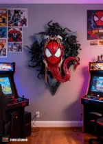 【Pre order】3109 Studio - Spider Man Venom Wall Hanging - Image 9