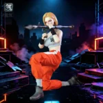 【Pre order】BoxQi Studio 1/6 Android 18 Platinum Silicone Articulated Action Figure HQ03 Dragon Ball - Image 2