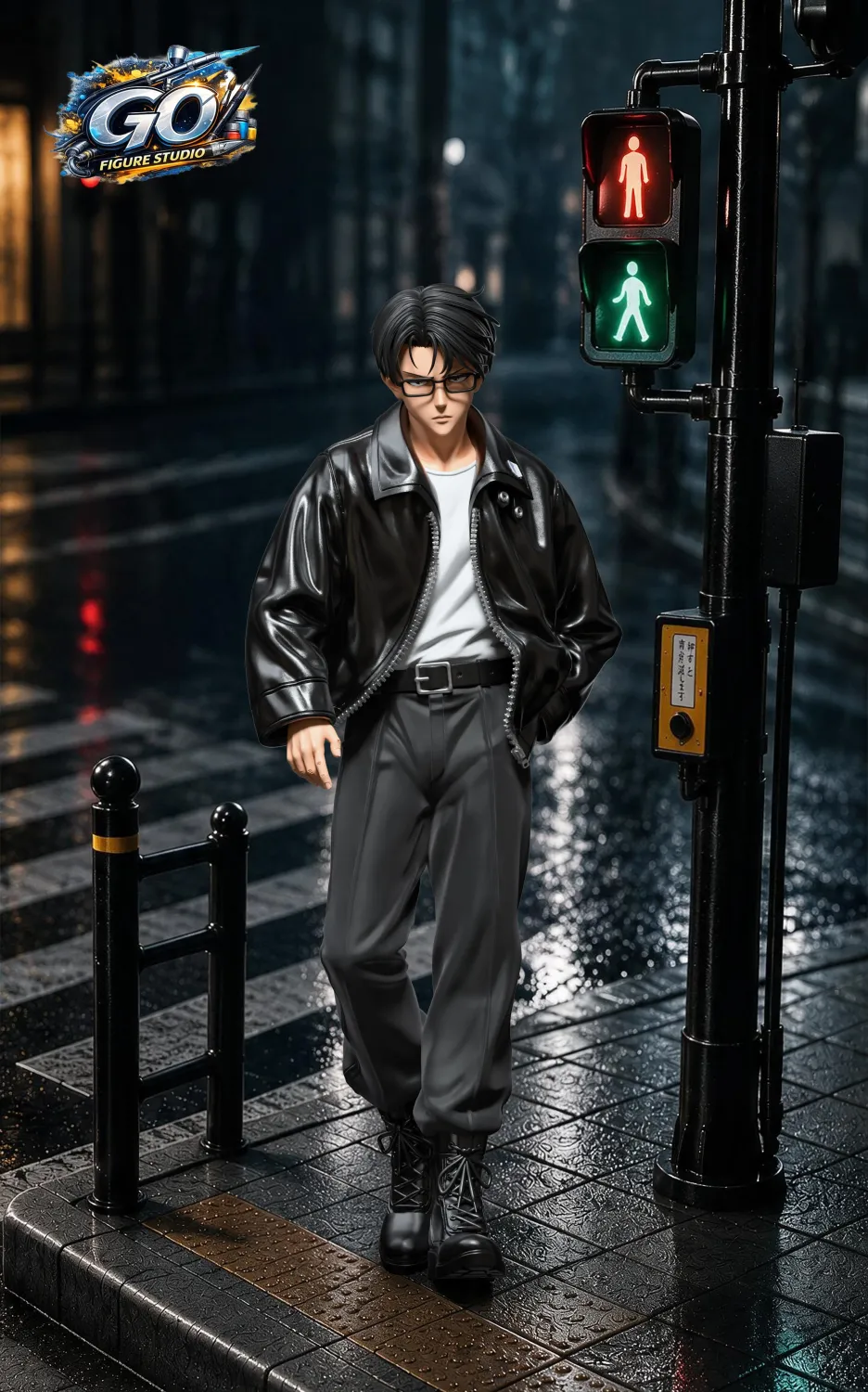433b734f6de58fef 【Pre order】GO Figure Studio Attack on Titan Levi Ackerman Walking Ver. - Image 1