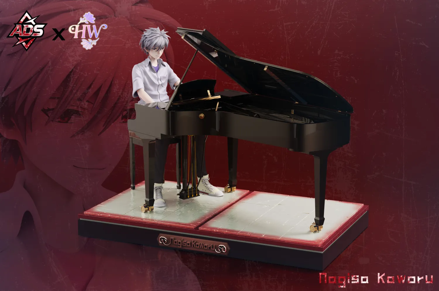 44f6c32fe8133ce3 【Pre order】ADS Studio 1/6 Neon Genesis Evangelion Nagisa Kaworu - Image 1