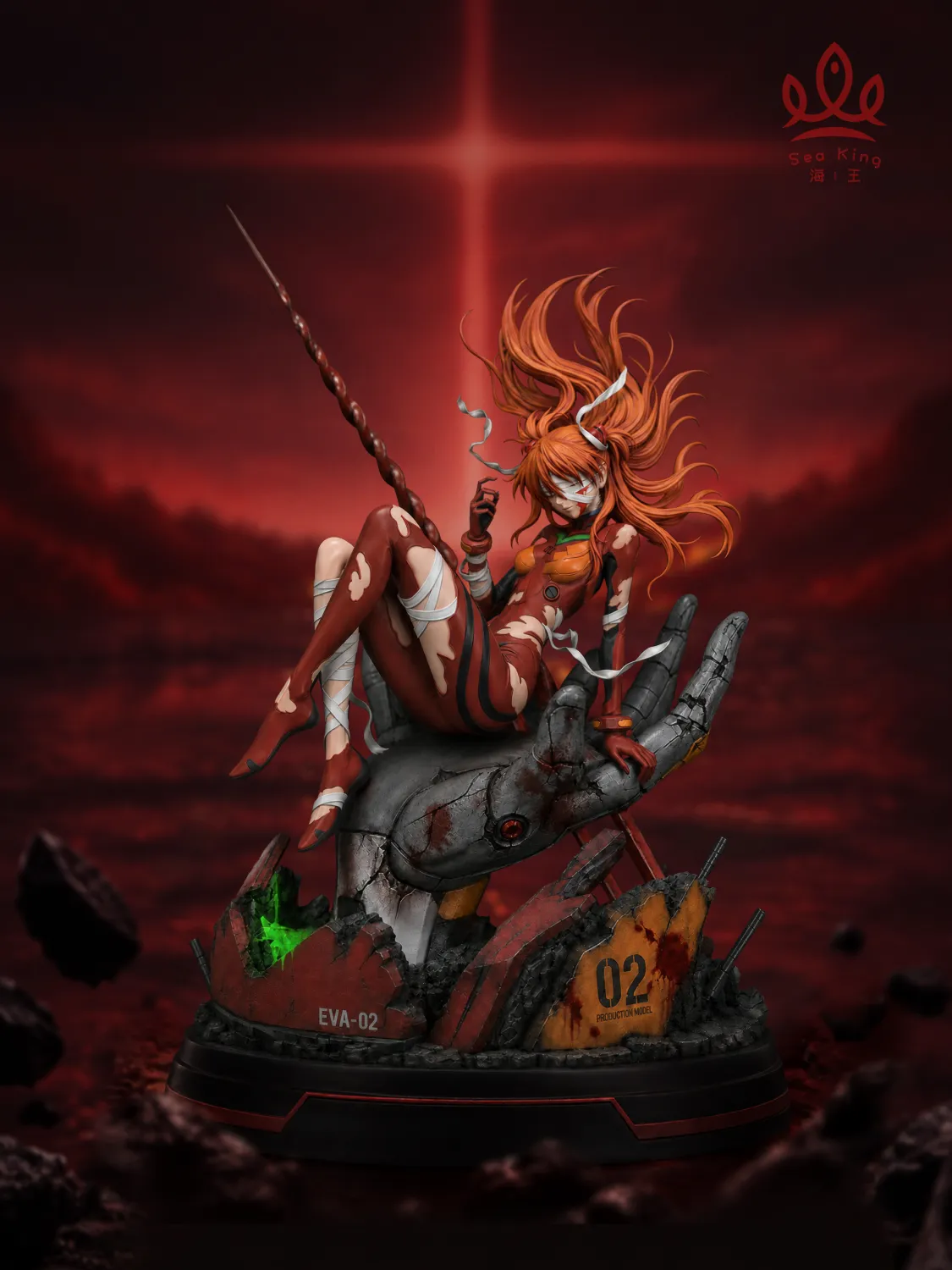 47e9f97d31013d62 【Pre order】Sea King Studio 1/6 Neon Genesis Evangelion Asuka - Image 1