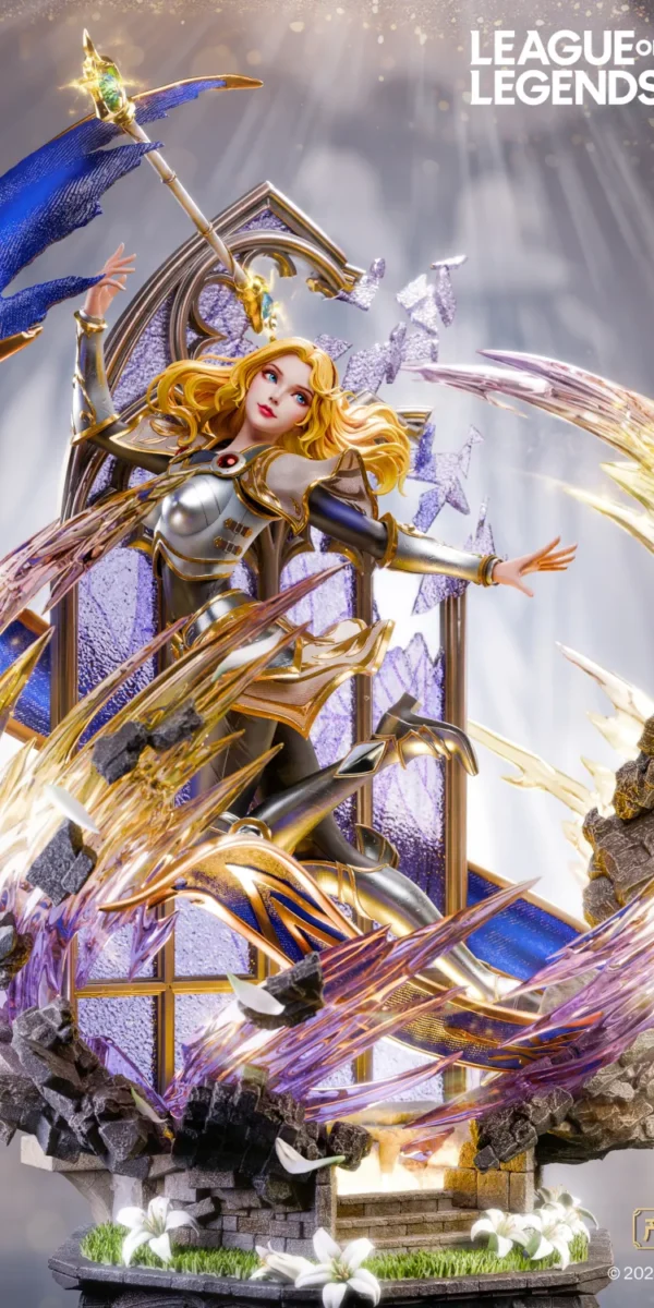 【In Stock】JIMEI Palace 2024 League of Legends Global Finals Lux 1/6 Copyright statue With LED