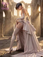 【Pre order】EROS Studio 1/6 Attack On Titan Levi Ackerman Wedding Dress GK Statue