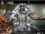 【Pre order】Lueying X Demons Studio Digimon Adventure Omegamon Ultimate Evolution Diorama With LED - Image 8