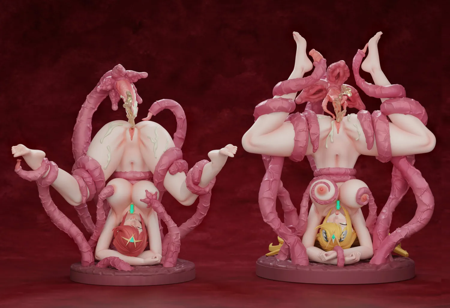 5a5813614bf96b30 【Pre order】Tentacle Studio 1/6 Mythra & Pyra - Image 1