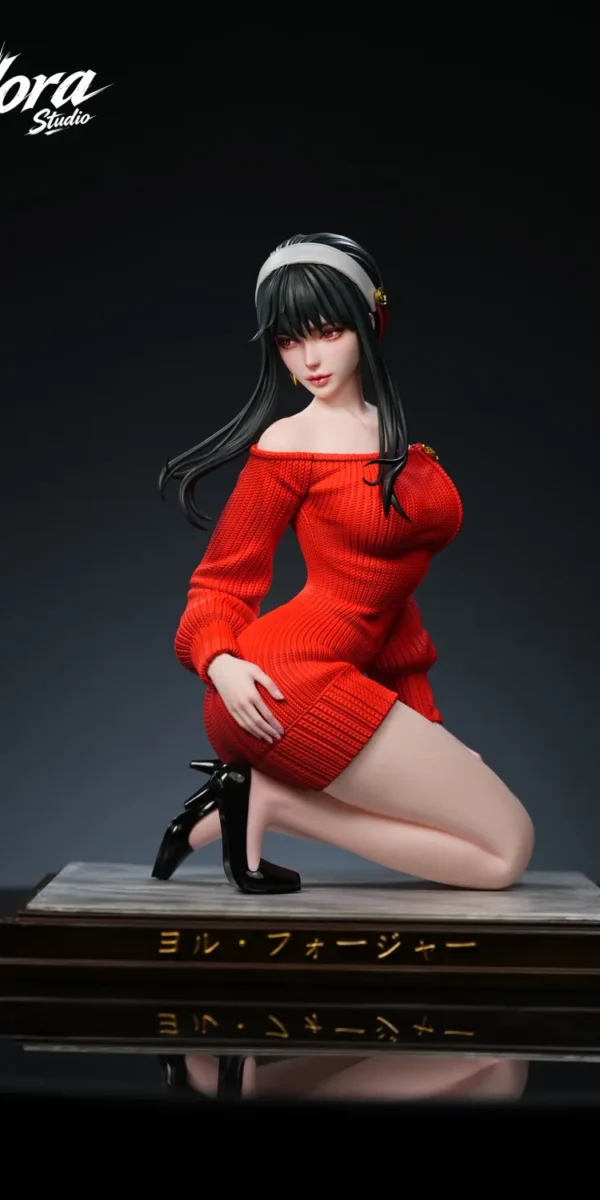 【Pre order】Nora Studio 1/4 Spy x Family Yor Forger Red Sweater Resin Figure