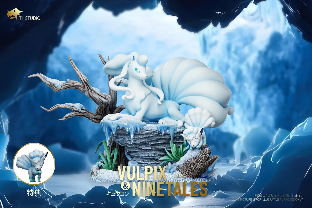 5eb5417faea35deb 【Pre order】T1 Studio 1/20 Pokémon Vulpix & Ninetales - Image 1