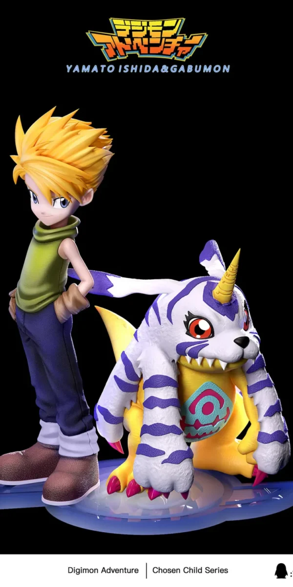【Pre order】Butterfly Studio MH Scale & 1/6 Digimon Ishida Yamato & Gabumon