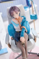 【Pre order】SSR FIGURE 1/7 PVC THE IDOLM@STER SHINY COLORS × Mahjong Soul Asakura Tooru Office Effortless Ver. (Copyright) - Image 5