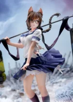 【Pre order】QuesQ 1/7 PVC Bakemonogatari Tsubasa Hanekawa (Copyright) - Image 8