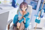 【Pre order】SSR FIGURE 1/7 PVC THE IDOLM@STER SHINY COLORS × Mahjong Soul Asakura Tooru Office Effortless Ver. (Copyright) - Image 8