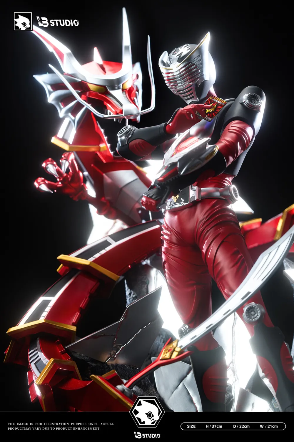 76b3297f9f1cc8d4 【Pre order】LB Studio 1/4 Kamen Rider Kamen Rider Ryuki - Image 1