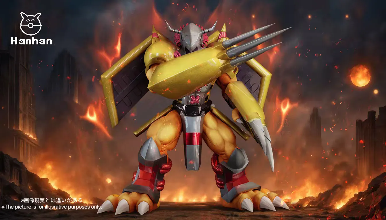 7739f7959427b5bd (1) 【Pre order】HanHan Studio - Digimon War Greymon - Image 1