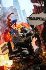 【Pre order】27abyss Studio 1/4 Spider Man vs Venom - Image 2