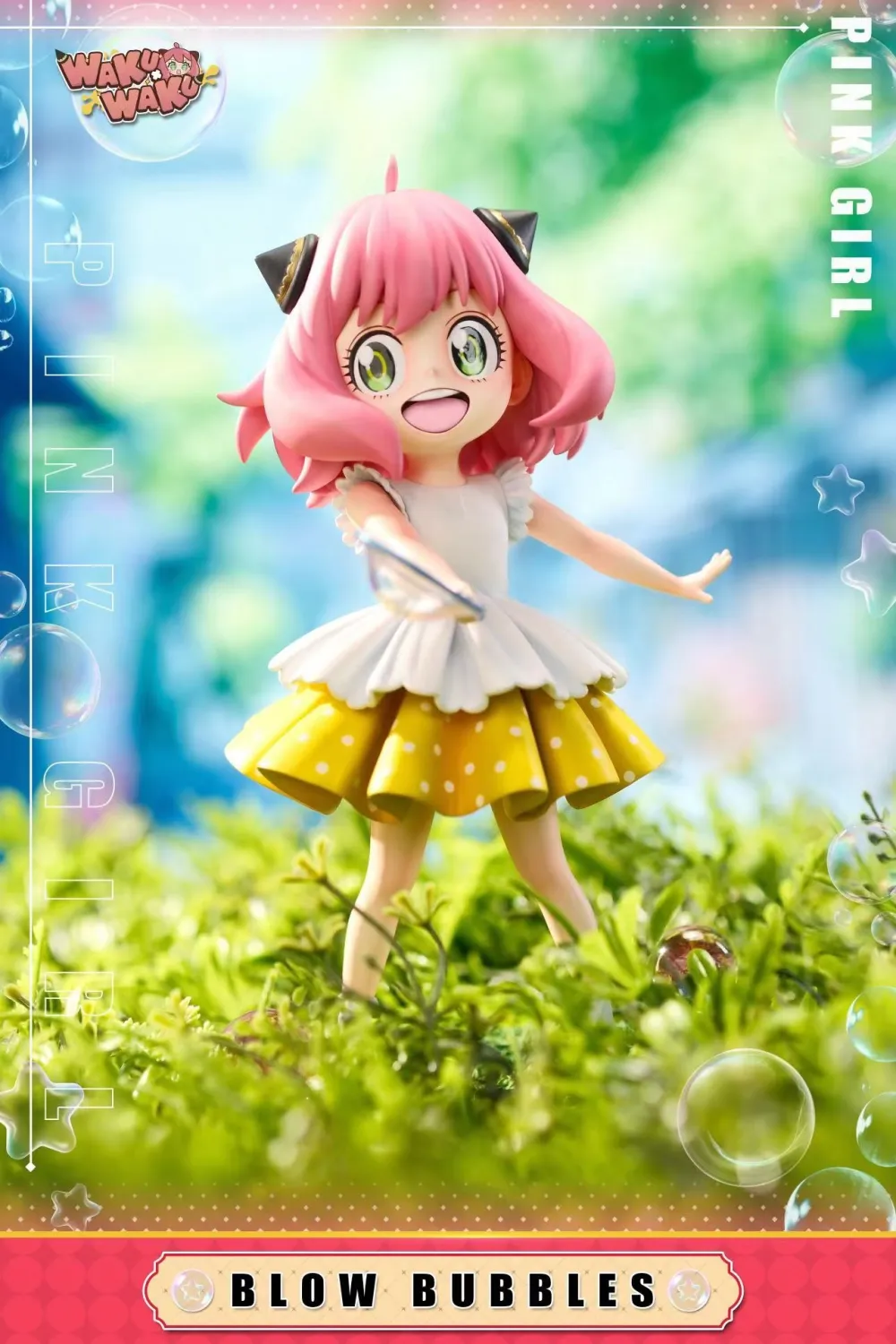 7c1e0354a67d1f5f 【Pre order】Wakuwaku Studio - Spy x Family Bubble blowing girl Anya Forger - Image 1