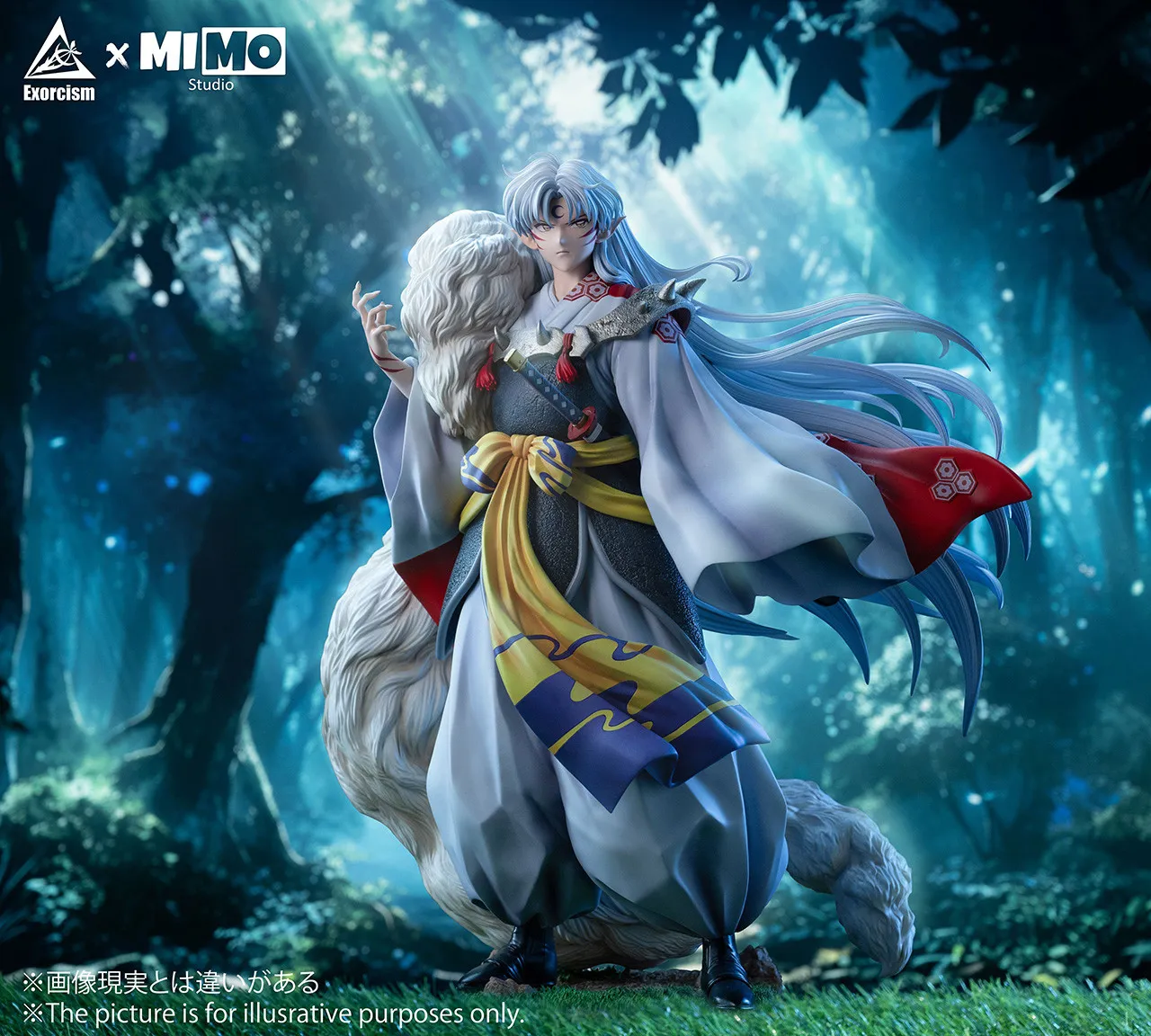 82343f6df2923cf4 【In Stock】Exorcism Studio x Mimo Studio 1/6 Inuyasha Sesshoumaru - Image 1