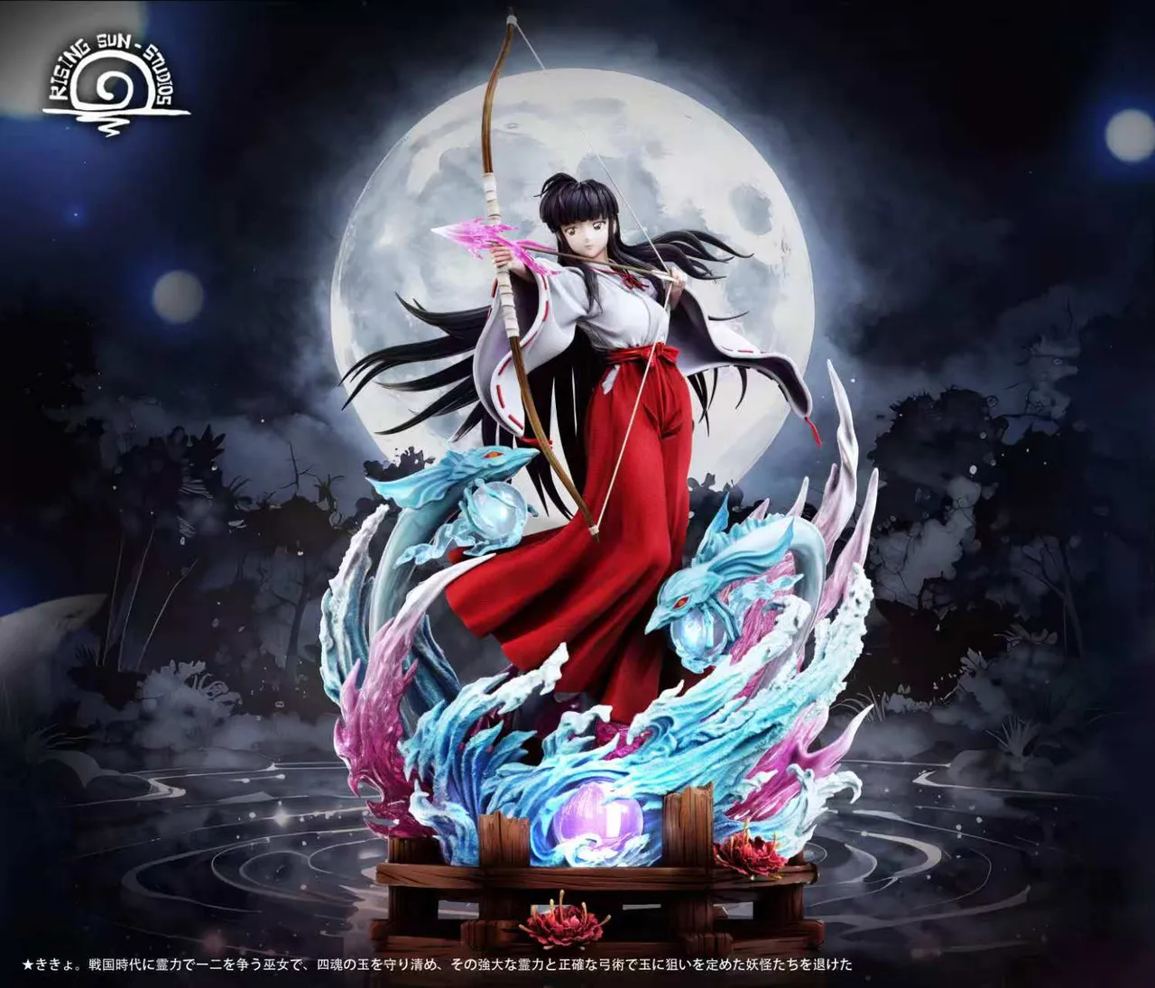 84ac219698ed5d33 【Pre order】Rising Sun Studio Kikyo Priestess from Inuyasha - Image 1