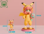 【Pre order】Geisha Studio 1/6 & 1/2 Spy x Family Anya Forger cos Pikachu - Image 4