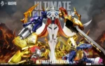 【Pre order】Lueying X Demons Studio Digimon Adventure Omegamon Ultimate Evolution Diorama With LED - Image 3