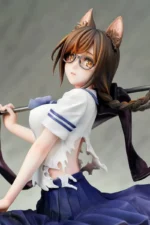 【Pre order】QuesQ 1/7 PVC Bakemonogatari Tsubasa Hanekawa (Copyright) - Image 10