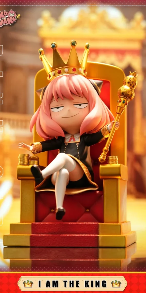 【Pre order】Waku Waku Studio 1/6&1/2 Spy x Family Anya Forger I Am The King Resin GK Statue