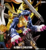 【Pre order】Lueying X Demons Studio Digimon Adventure Omegamon Ultimate Evolution Diorama With LED - Image 5