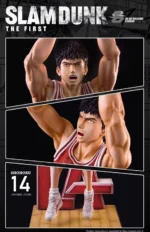 【Pre order】Blue Dragon studio SLAM DUNK Hisashi Mitsui 1/6 Resin Statue - Image 4