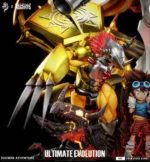 【Pre order】Lueying X Demons Studio Digimon Adventure Omegamon Ultimate Evolution Diorama With LED - Image 6