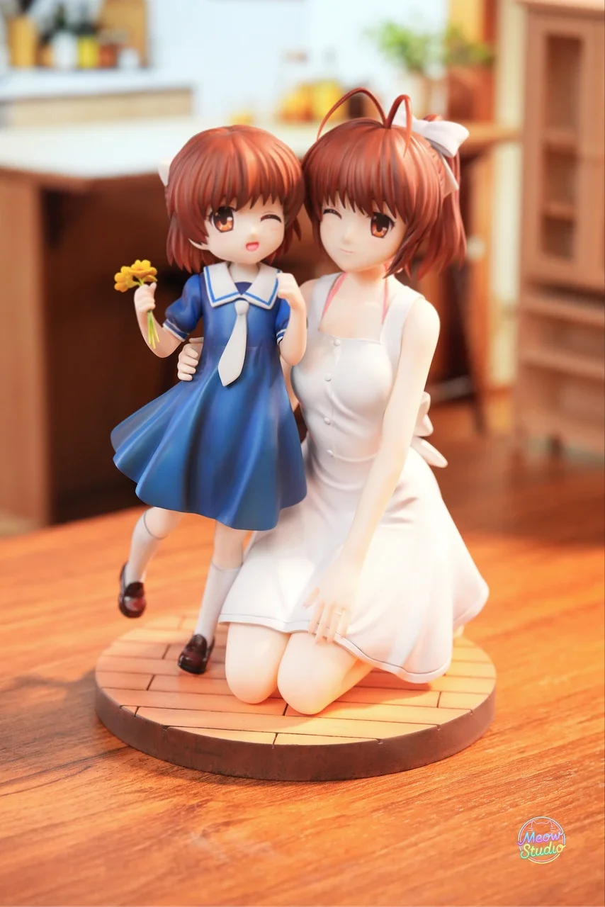 9a5f9547cfd134e7 【Pre order】Meow Studio CLANNAD Nagisa Okazaki & Ushio Okazaki - Image 1