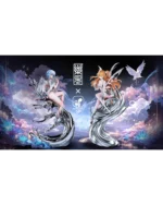【Pre order】LeJian x Mengyaxiang Studio 1/6 Neon Genesis Evangelion Asuka Langley Soryu & Ayanami Rei - Image 7